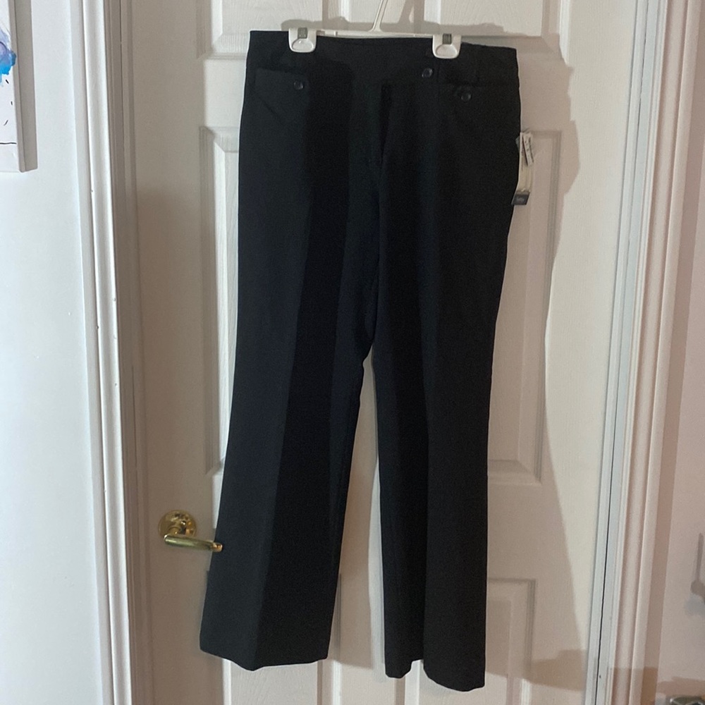 NWT Woman’s size 11 from Reitman’s black “Preferred Fit” dress pants - Picture 1 of 8